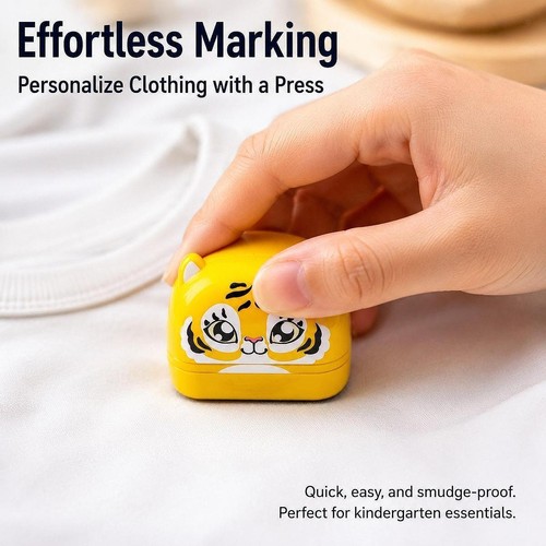 Washable clothing stamp cute - stamp,