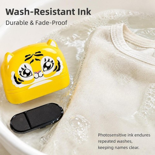 Washable clothing stamp cute - stamp,