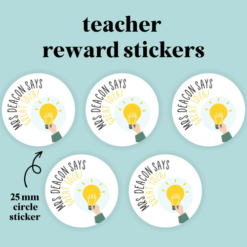 Great idea teacher praise - idea!,